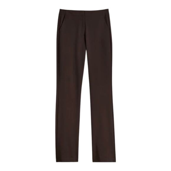 Chico's So Slimming Women's Brown Straight Leg Pants Size Women's 2.5 14 - Picture 6 of 12